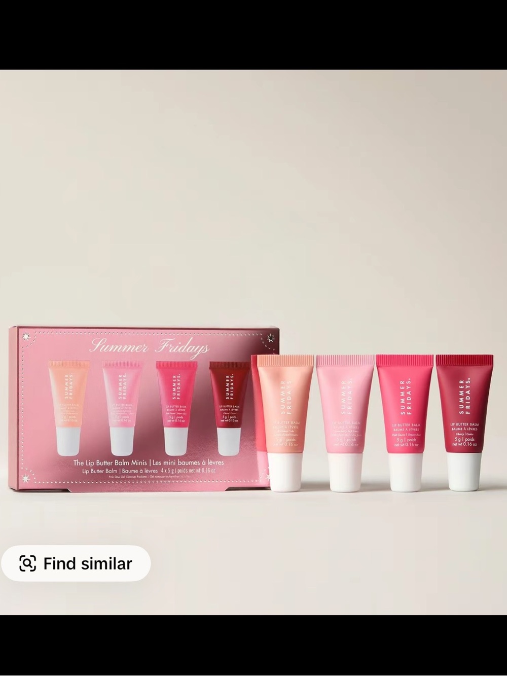 Summer Fridays The Lip Butter Mini Set